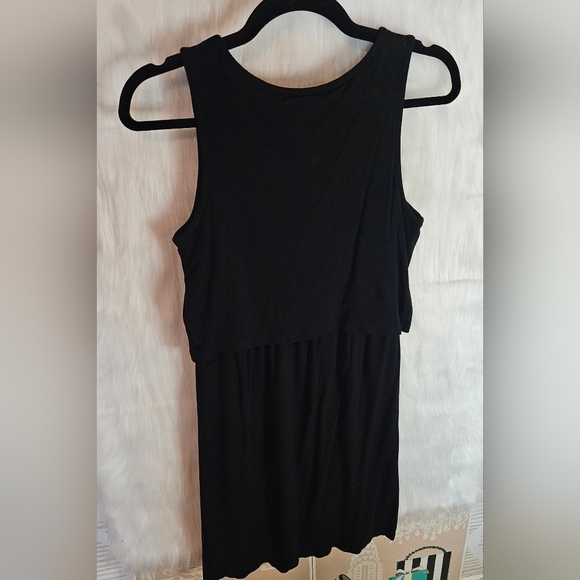Gap Maternity Elegant Black Sleeveless Dress - Picture 5 of 7